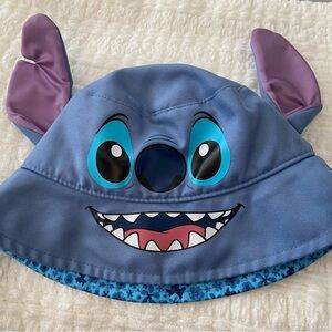 Disney Parks Lilo & Stitch Blue Ear Bucket Hat Size Toddler